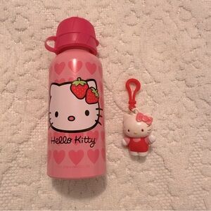 Zak! | Water Bottle | Aluminum Hello Kitty Water Bottle with Charm